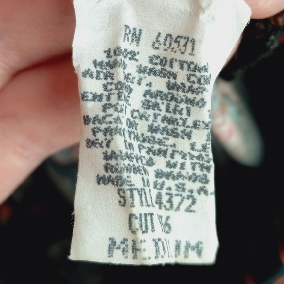 VINTAGE Circle T Native American Indian Chief Tribal Print Tiered Maxi Skirt M - Picture 12 of 13